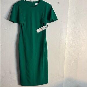 Calvin Klein Green Dress  size 2